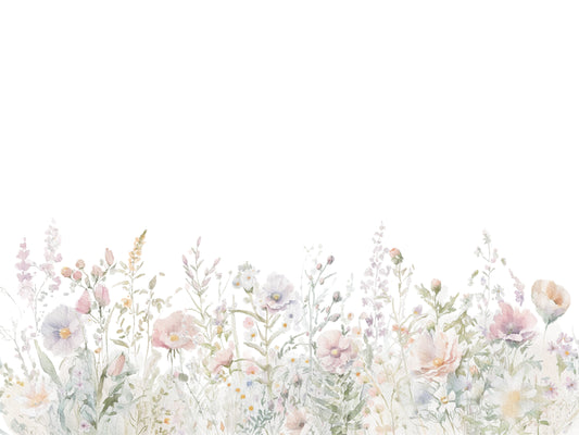 Floral Meadow Wallpaper