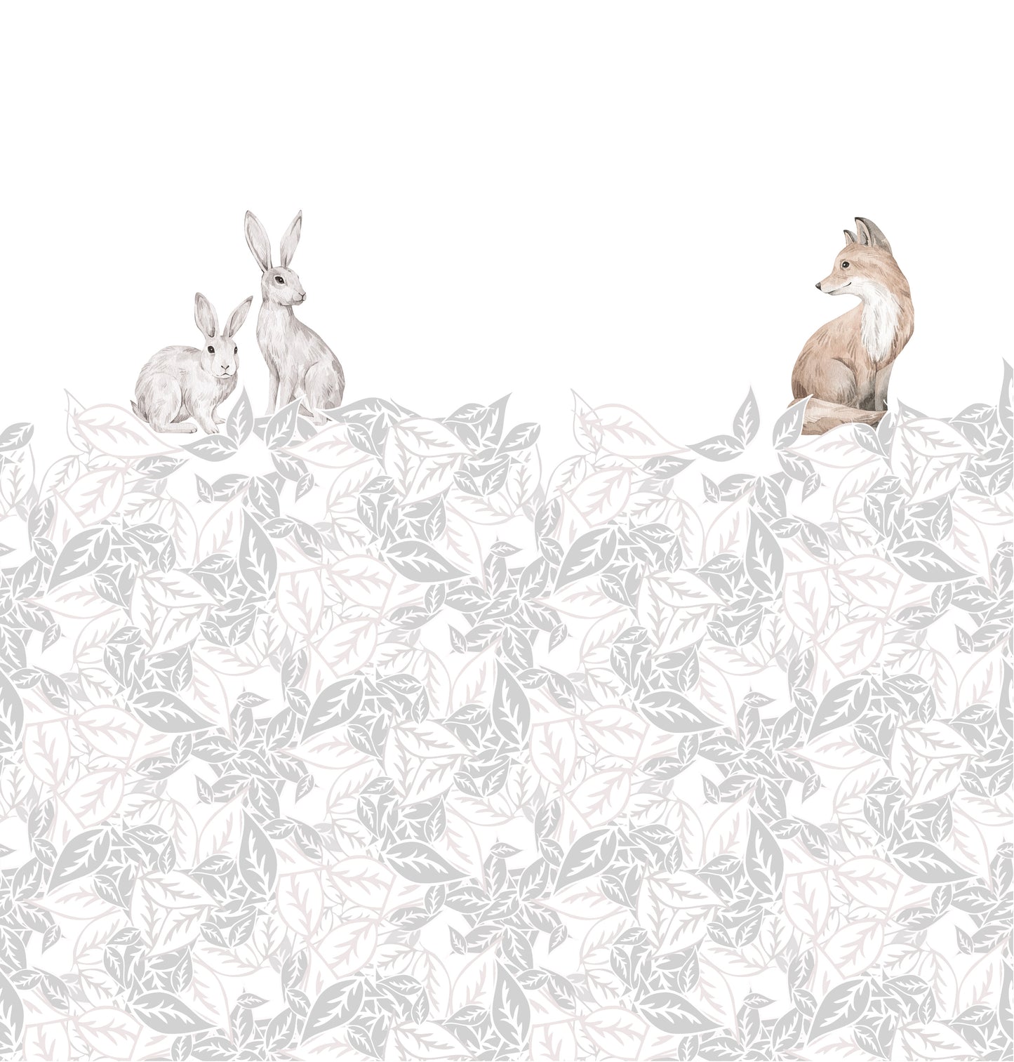 The Fox and the Rabbit Wallpaper